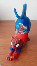 portacelular de noche Spider man