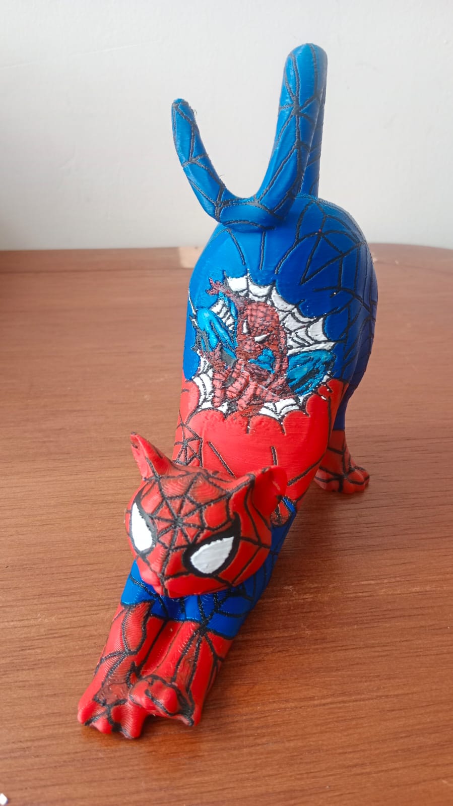 portacelular de noche Spider man