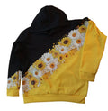 hoodie de flores de girasol