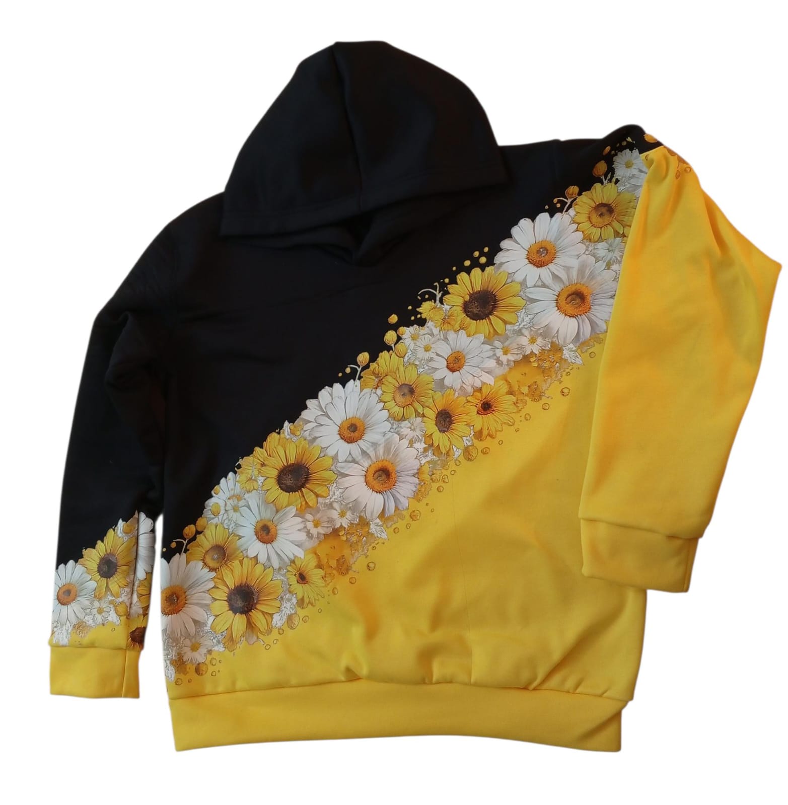 hoodie de flores de girasol