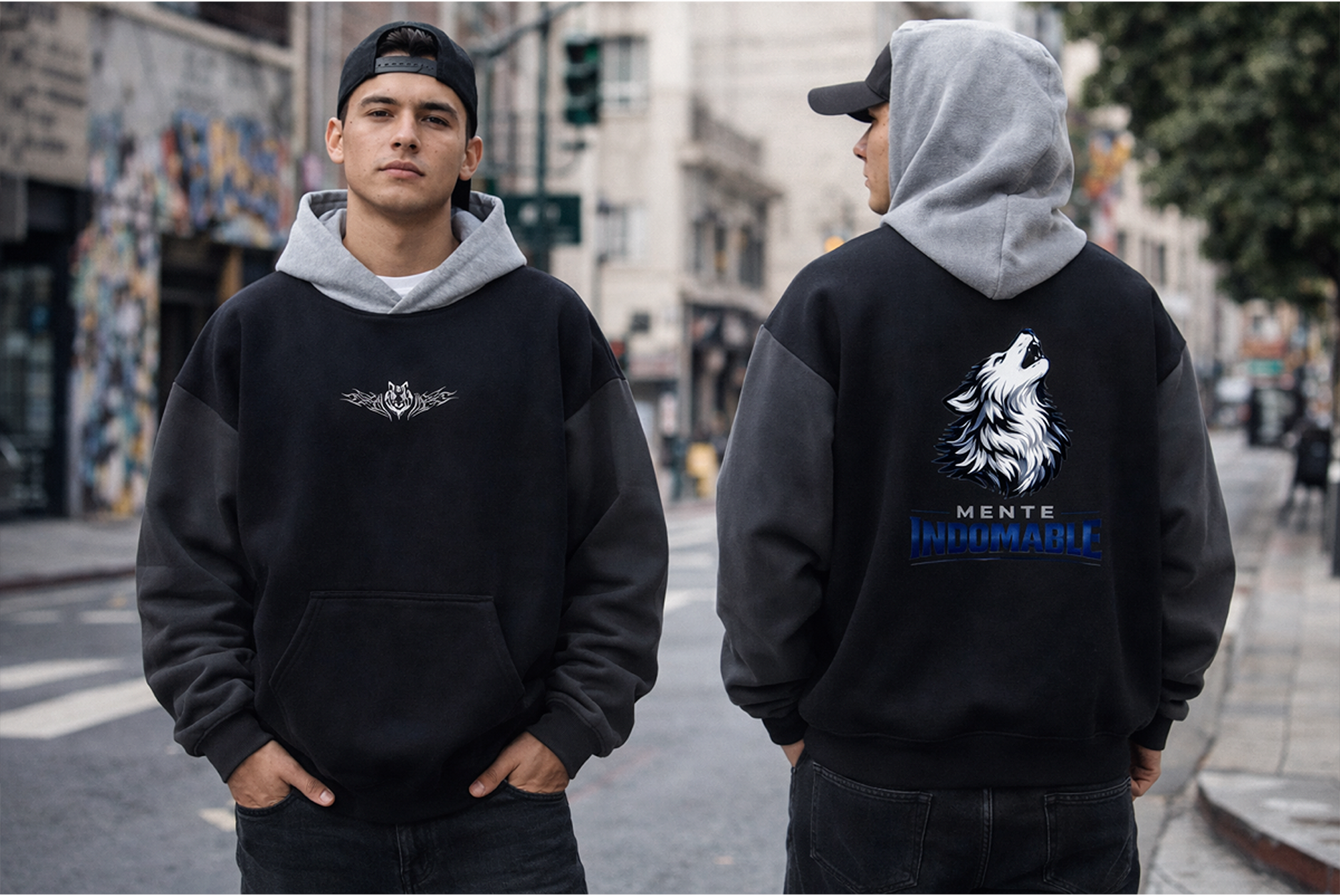 hoodie de lobo