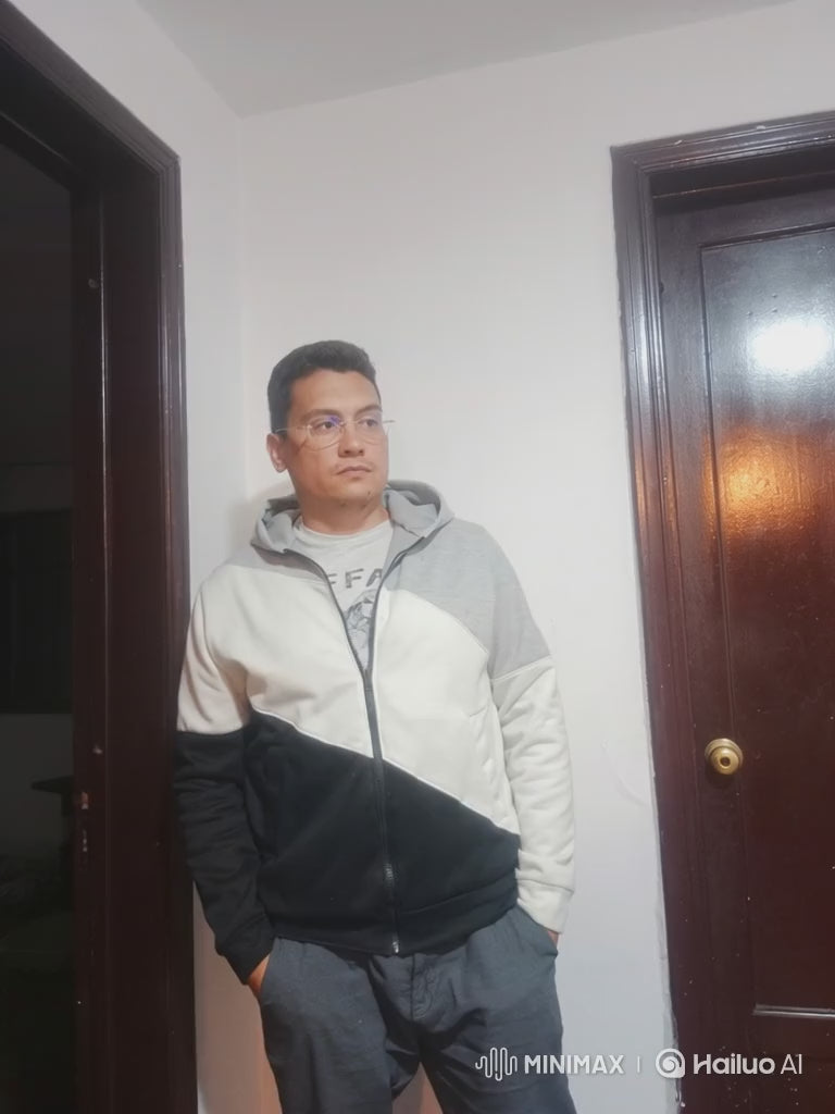 chaqueta con cremallera 3 colores